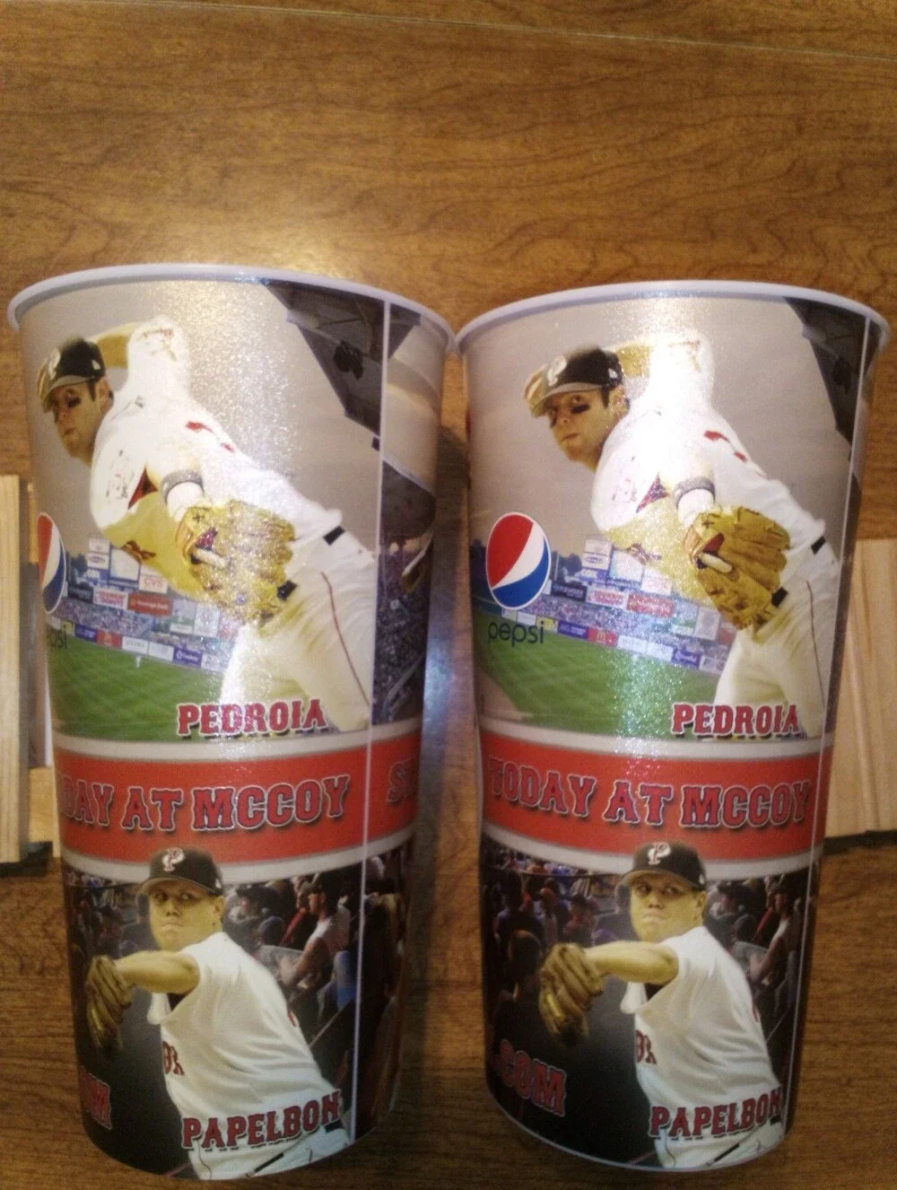 Pawtucket Red Sox McCoy Stadium Stars Of Tomorrow 32Oz Pepsi Souvenir Cups